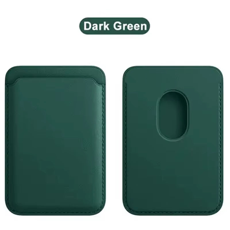 Leather Wallet Case for Iphone 15 Pro Max Magsafe Wallet Leather Compatible for Iphone 14 13 12 Card Holder with Magsafe Magnet